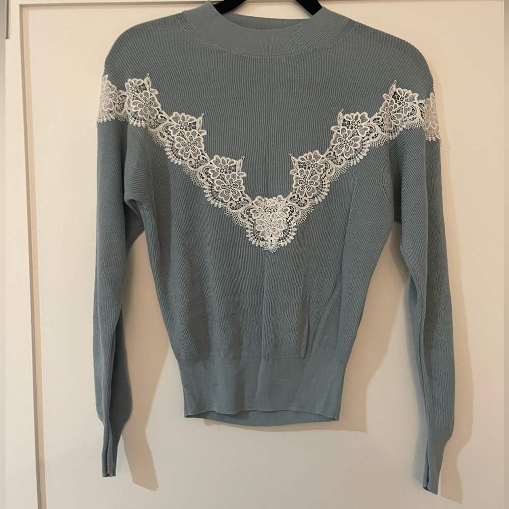 See by Chloe Blue Sweater - Picture 2 of 4